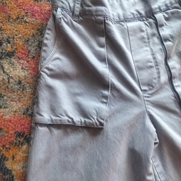 Wide Leg Gray Pants - Picture 2 of 7